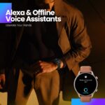 ⁦ساعة ذكية جي تي آر 3 برو من أمازفت للرجال لون بني - Amazfit GTR 3 Pro Smart Watch GPS A2040 46mm Brown Leather⁩ - الصورة ⁦5⁩