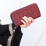 ⁦محفظة مطرز ستاتي سحاب⁩ - الصورة ⁦9⁩