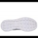 ⁦حذاء سكيتشرز تراك- نيو ستابل للنساء لون رمادي ونعل أبيض- Skechers Women's Track - New Staple Shoes⁩ - الصورة ⁦4⁩