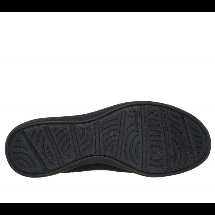 ⁦حذاء سكيتشرز آريا- كليير سكيز للنساء لون أسود ونعل أسود- Skechers Women's Arya - Clear Skies Shoes⁩ - الصورة ⁦4⁩