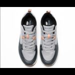 ⁦حذاء سكيتشرز أونو - لاايوفر للرجال لون رمادي وكحلي ونعل أبيض- Skechers Men's Uno - Layover Shoes⁩ - الصورة ⁦10⁩