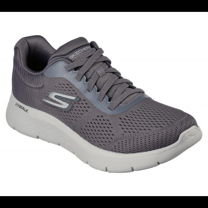 10332286_67db9ebd0296b حذاء سكيتشرز جو ووك فليكس- ريمارك للرجال لون رمادي وأبيض- Skechers Men's GOwalk Flex - Remark Shoes - الصورة 1