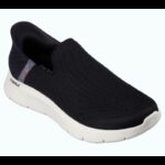 حذاء سكيتشرز سليب انس جو ووك فليكس نو هناد للرجال لون أسود وأبيض- Skechers Men's Slip-ins GOwalk Flex No Hands Shoes