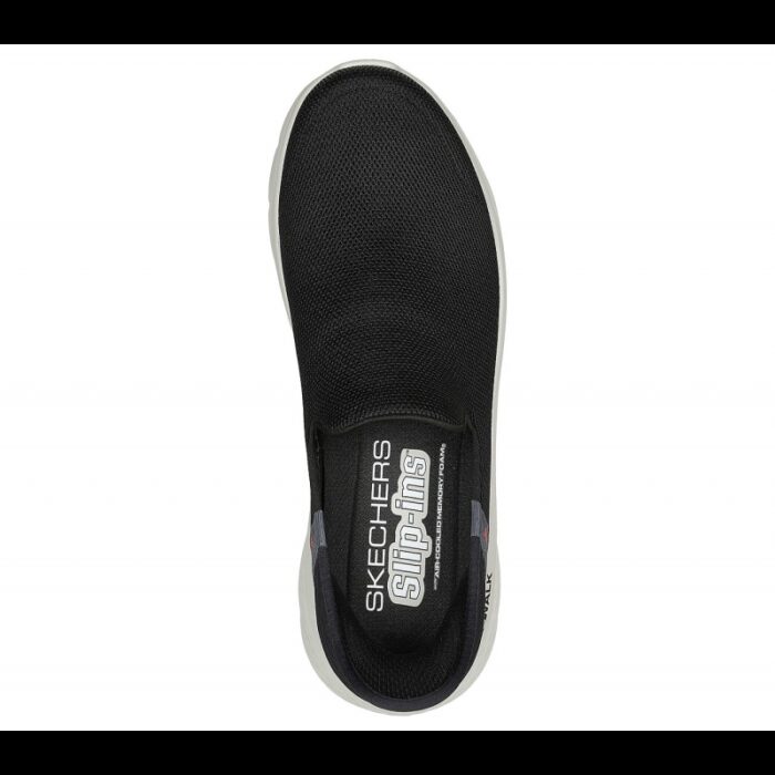 ⁦حذاء سكيتشرز سليب انس جو ووك فليكس نو هناد للرجال لون أسود وأبيض- Skechers Men's Slip-ins GOwalk Flex No Hands Shoes⁩ - الصورة ⁦3⁩