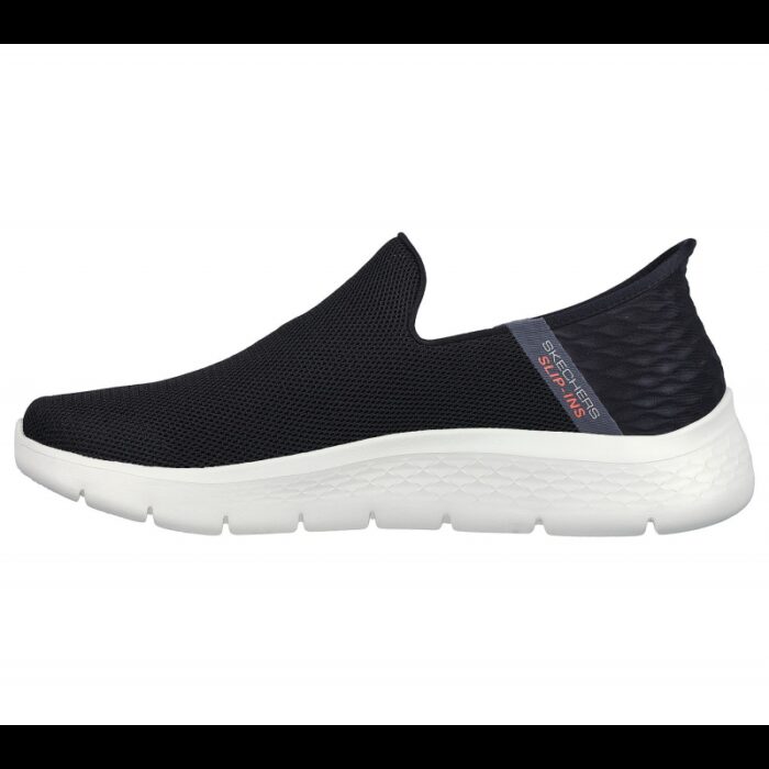 ⁦حذاء سكيتشرز سليب انس جو ووك فليكس نو هناد للرجال لون أسود وأبيض- Skechers Men's Slip-ins GOwalk Flex No Hands Shoes⁩ - الصورة ⁦5⁩
