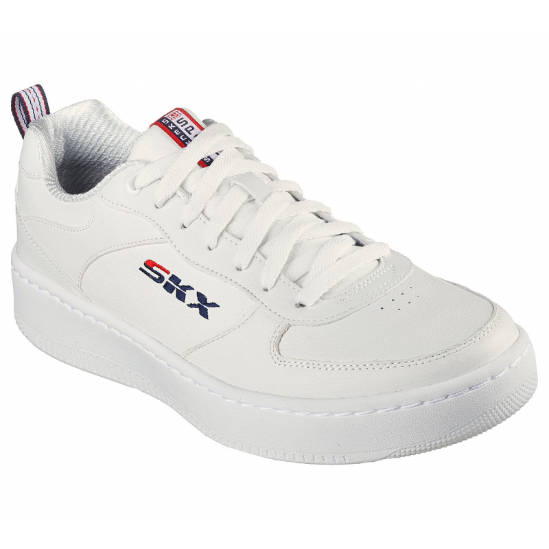 ⁦Skechers Men's Sport Court 92 Shoes - حذاء سكيتشرز سبورت كورت 92 للرجال لون أبيض⁩ - الصورة ⁦1⁩