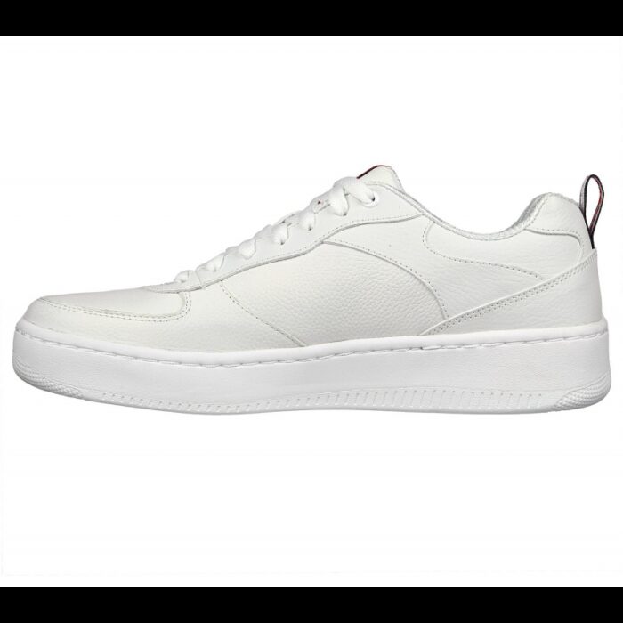 ⁦Skechers Men's Sport Court 92 Shoes - حذاء سكيتشرز سبورت كورت 92 للرجال لون أبيض⁩ - الصورة ⁦5⁩