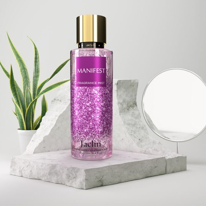 10332315_67db9ed1d1691 معطر جسم بخاخ مانيفيست من جاكلين حجم 250 مل – Manifest Fragrance Mist By Jaclin 250Ml - الصورة 1