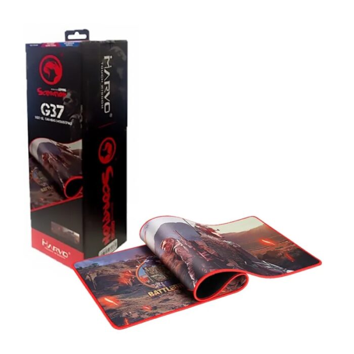 ⁦سجادة ماوس بتصميم جميل حجم 92×29.4 سم - Marvo Gaming Mousepad G 37 MARVO-G37⁩ - الصورة ⁦5⁩