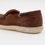 ⁦حذاء كاجوال شامواه للرجال لون بني غامق⁩ - الصورة ⁦3⁩