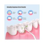 جهاز الخيط المائي لتنظيف الأسنان - لون أبيض