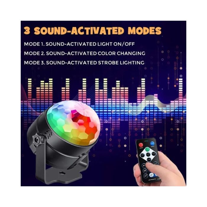 ⁦كرة الديسكو السحرية المضيئة - حصريًا في مارت⁩ - الصورة ⁦2⁩