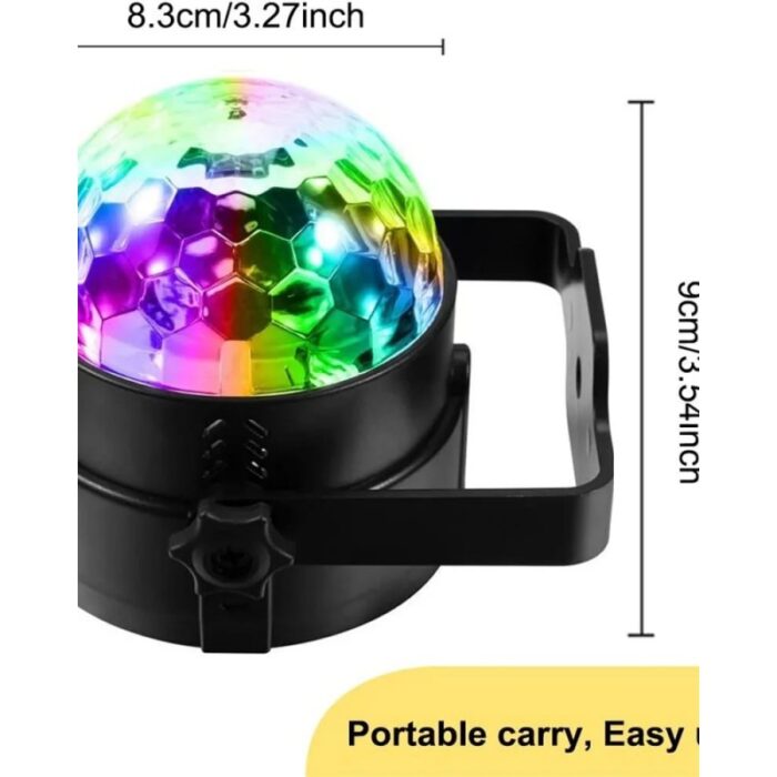 ⁦كرة الديسكو السحرية المضيئة - حصريًا في مارت⁩ - الصورة ⁦5⁩