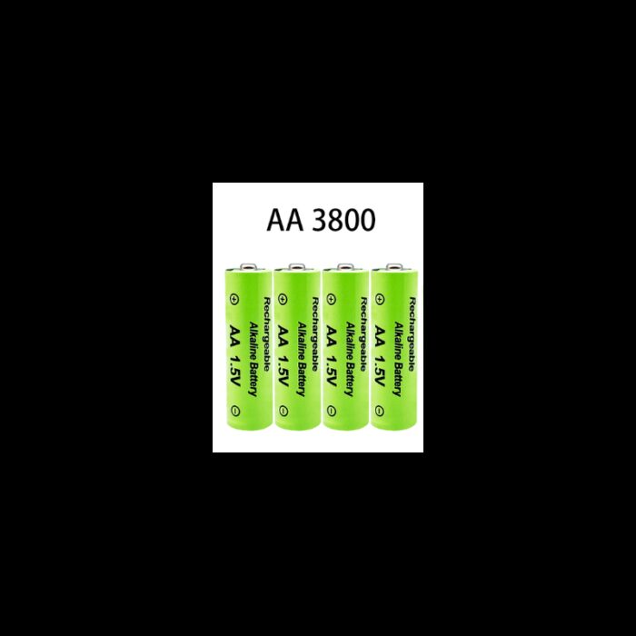 10332507_67db9f9e69292 بطارية شحن عدد 4 حجم قلم (AA 3800) ميللي أمبير - الصورة 1