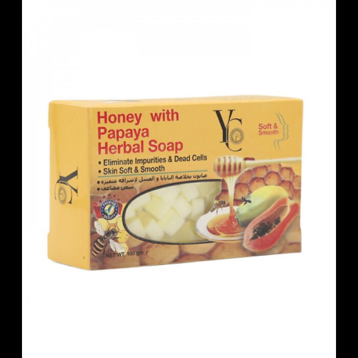 10332572_67df3c8a8f397 صابون بالاعشاب والعسل لتبييض الوجه من واي سي حجم 100غم - الصورة 1