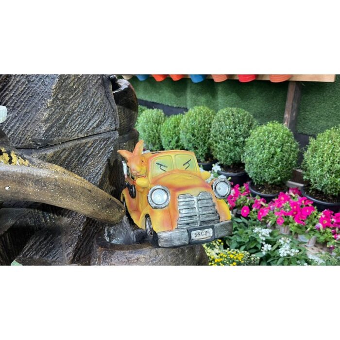 ⁦قوار سيارة الأرنب يضيء بالطاقة الشمسيه⁩ - الصورة ⁦6⁩