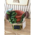 ⁦قوار العربة مع زهور مضيئة بالطاقة الشمسية⁩ - الصورة ⁦9⁩