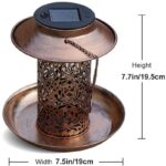 ⁦مصباح ليد خارجي يعمل بالطاقة الشمسية عدد 1 بتصميم فانوس⁩ - الصورة ⁦5⁩