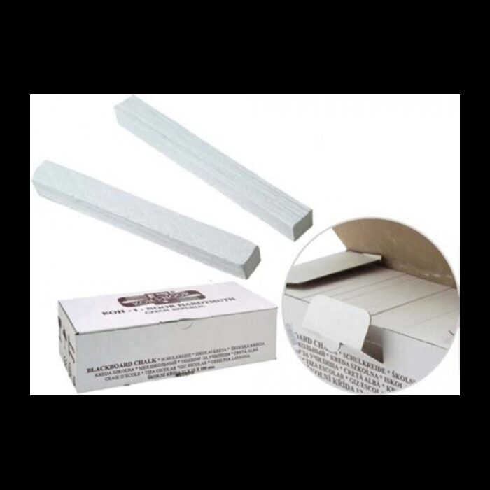 ⁦علبة طباشير لون أبيض عدد 100⁩ - الصورة ⁦2⁩