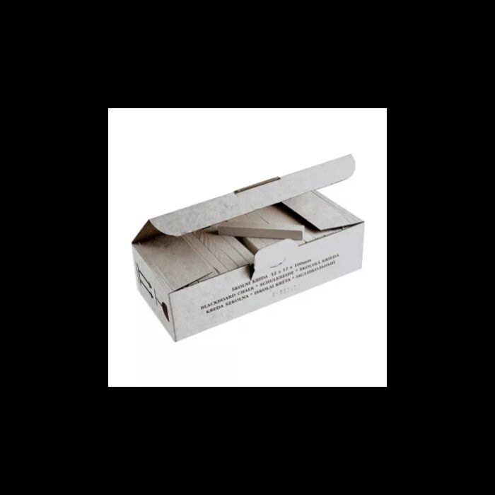 ⁦علبة طباشير لون أبيض عدد 100⁩ - الصورة ⁦3⁩