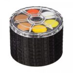 علبة ألوان مائية حجر مدورة عدد 36 لون