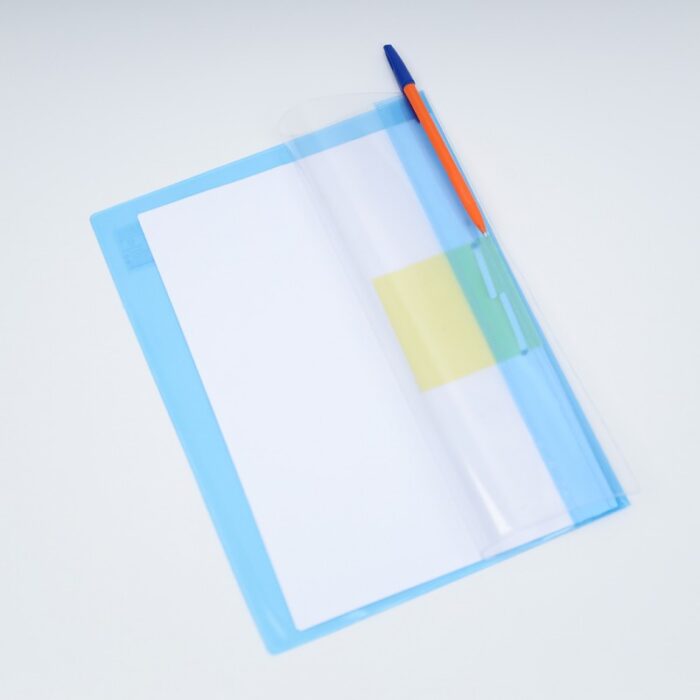 10332650_67dc3f6e5857b ملف شفاف لون أزرق 24*32 سم - الصورة 1