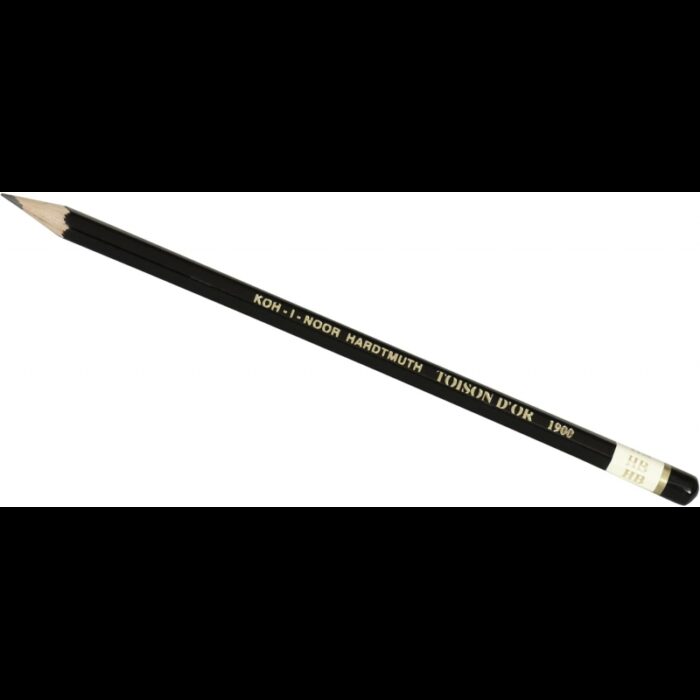 ⁦علبة أقلام رصاص كوه اي نور TOISON DOR 1900 HB عدد 12⁩ - الصورة ⁦2⁩