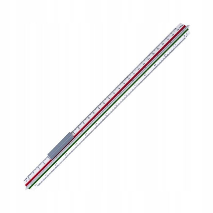 10332668_67dc3f7e81dae مسطرة ثلاثية الجوانب طول 30 سم - الصورة 1