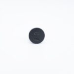 ⁦شاحن سيارة بمنفذين تايب سي مع كابل تايب سي قوة 40 واط لون أسود⁩ - الصورة ⁦2⁩