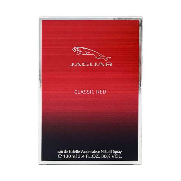 ⁦عطر جاكوار كلاسيك ريد من جاكوار للرجال سعة 100 مل - Jaguar Classic Red EDT By Jaguar For Men 100ml⁩ - الصورة ⁦4⁩