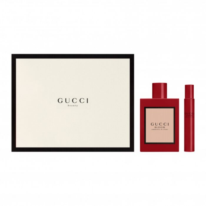 10333090_67dc41e6ee345 طقم غوتشي بلوم امبروسيا دي فيوري انتنس او دو بارفيوم-قطعتين- Gucci BLOOM Ambrosia di Fiori SET ( 100ml EDP Intense Perfume and 7.5ml EDP Intense Roller Ball ) - الصورة 1