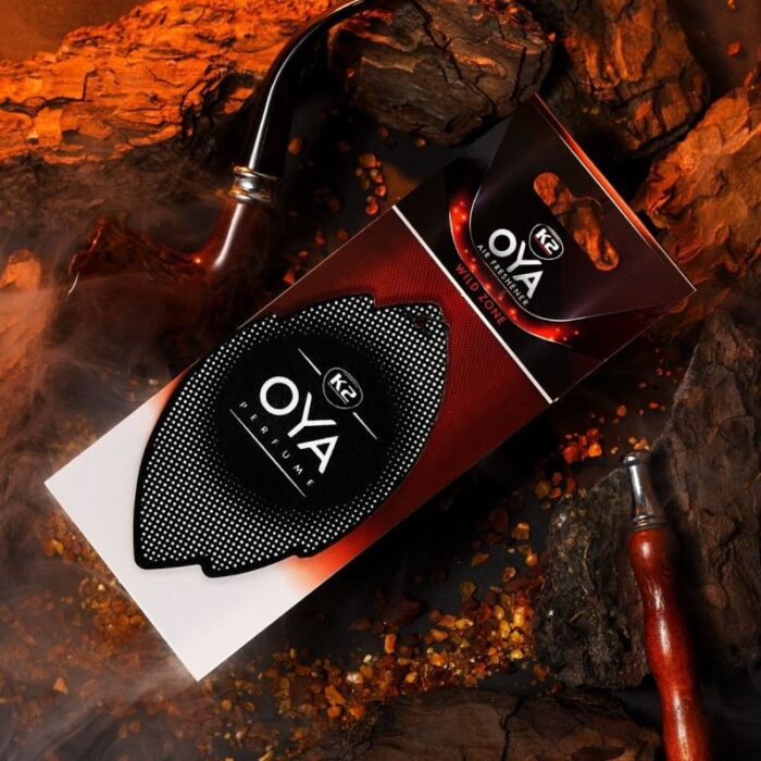 ⁦معطر ورقي من كيه 2 للسيارات برائحة وايد زون⁩ - الصورة ⁦5⁩