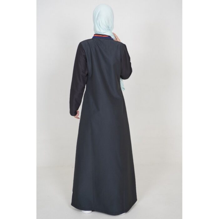 ⁦جلباب سبورت للنساء لون أسود و كحلي⁩ - الصورة ⁦6⁩