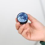 ⁦ستاند مقبض موبايل لاصق من 9 برو لون كحلي⁩ - الصورة ⁦3⁩