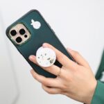 ⁦ستاند مقبض موبايل لاصق من 9 برو لون أبيض⁩ - الصورة ⁦2⁩