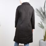 ⁦جاكيت شتوي جوخ  للنساء لون أسود⁩ - الصورة ⁦4⁩