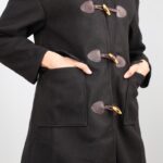 ⁦جاكيت شتوي جوخ  للنساء لون أسود⁩ - الصورة ⁦7⁩