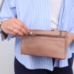 ⁦محفظة ستاتية لون نهدي⁩ - الصورة ⁦10⁩