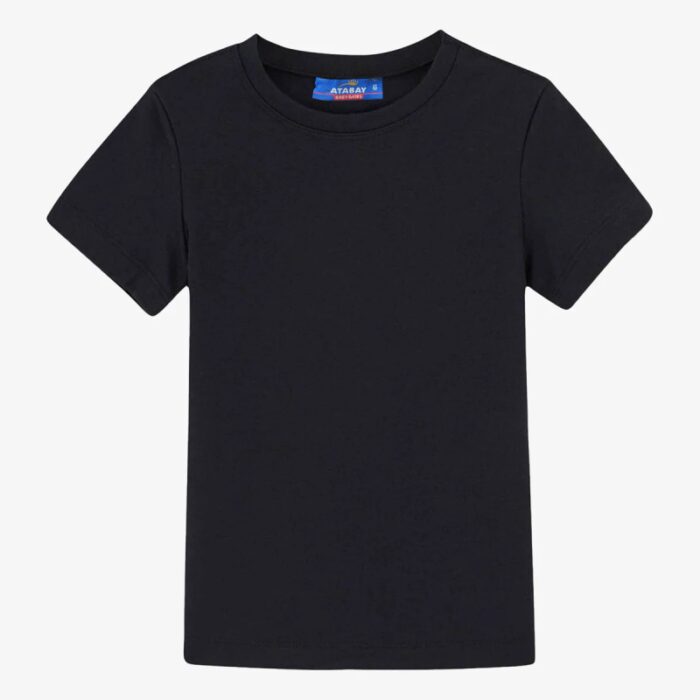 10333373_67dc43bac4965 بلوزة بيسك للأطفال لون أسود - الصورة 1