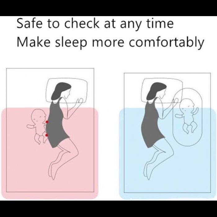 ⁦سرير للأطفال متنقل على شكل كوت لون خمري⁩ - الصورة ⁦2⁩