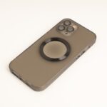 ⁦كفر جوال ايفون 12 برو ماكس مج سيف خفيف ومقاوم للصدمات مع حماية كاميرا ماركة FEEX⁩ - الصورة ⁦4⁩