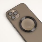 ⁦كفر جوال ايفون 12 برو ماكس مج سيف خفيف ومقاوم للصدمات مع حماية كاميرا ماركة FEEX⁩ - الصورة ⁦6⁩