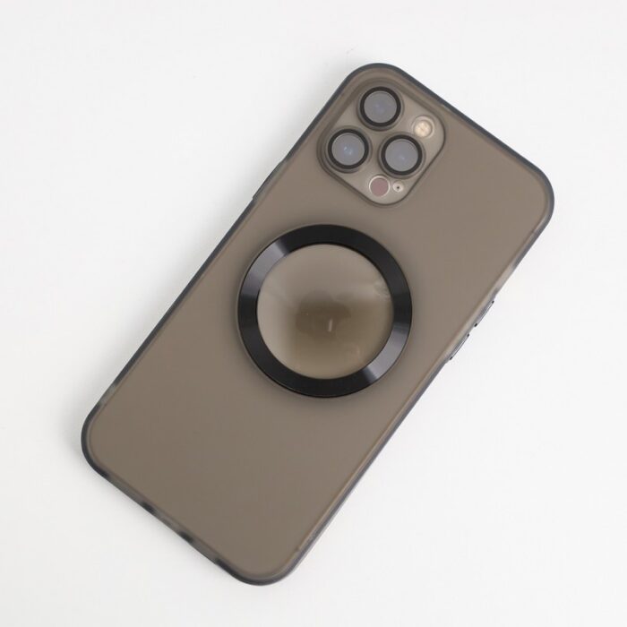 ⁦كفر جوال ايفون 12 برو ماكس مج سيف خفيف ومقاوم للصدمات مع حماية كاميرا ماركة FEEX⁩ - الصورة ⁦7⁩