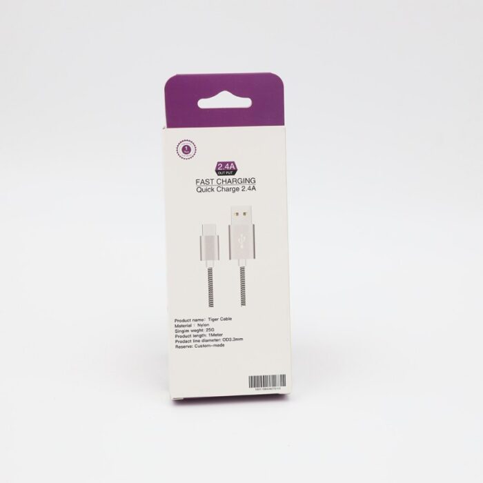 ⁦كابل ميكرو و يو اس بي تايجر من فونيكس طول 1 متر- Fonix Micro to USB  Tiger Cable 1 m⁩ - الصورة ⁦2⁩