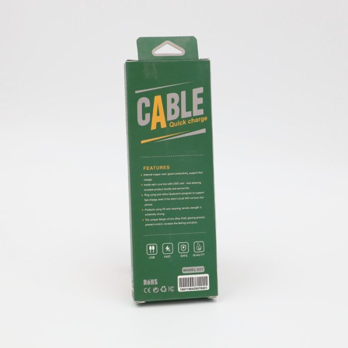 ⁦كابل فونيكس تايب سي 1 متر - FONIX Type C Cable Charge data D17⁩ - الصورة ⁦2⁩