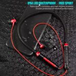 ⁦سماعة أذن لاسلكية لون سكني و أحمر - High_end true stereo wireless bluetooth headset bL-05⁩ - الصورة ⁦2⁩