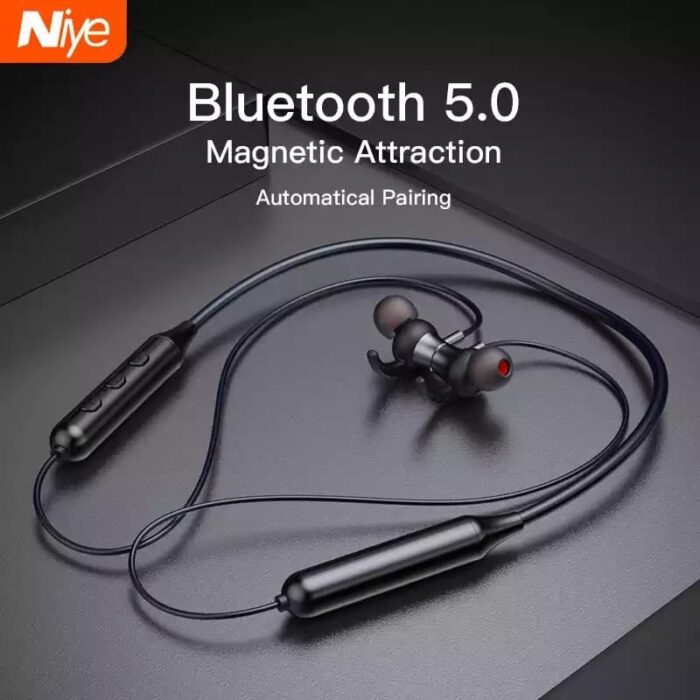 ⁦سماعة أذن لاسلكية لون سكني و أحمر - High_end true stereo wireless bluetooth headset bL-05⁩ - الصورة ⁦3⁩