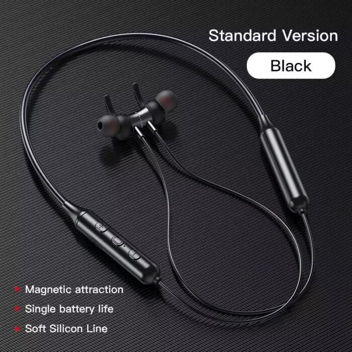 ⁦سماعة أذن لاسلكية لون سكني و أحمر - High_end true stereo wireless bluetooth headset bL-05⁩ - الصورة ⁦5⁩