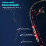 ⁦سماعة أذن لاسلكية لون سكني و أحمر - High_end true stereo wireless bluetooth headset bL-05⁩ - الصورة ⁦9⁩