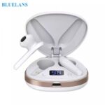 ⁦Truly wireless headphones ecouters veritablement sans fil x19 -سماعة لاسلكية لون أبيض X19⁩ - الصورة ⁦2⁩